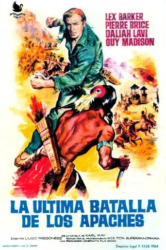 Póster de La última batalla de los apaches