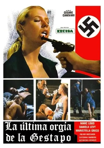 Póster de La última orgía de la Gestapo