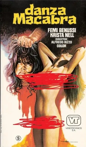 Póster de La vampiresa guía el baile (Danza macabra)