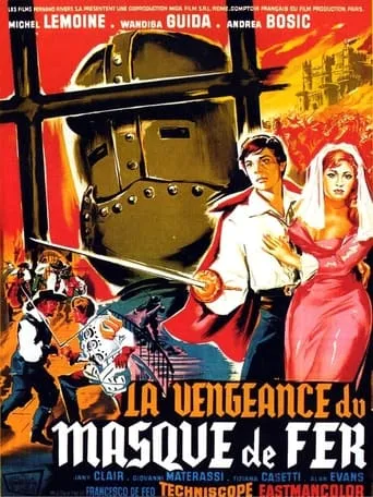 Póster de La vendetta della maschera di ferro
