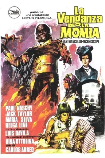 Póster de La venganza de la momia