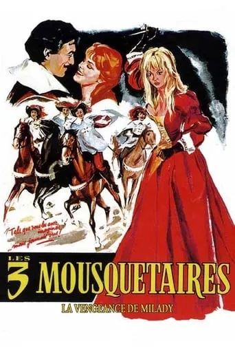 Póster de La venganza de Milady (1961) con Henri Cogan como Mousqueton