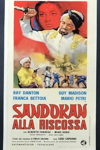 Póster de La venganza de Sandokan