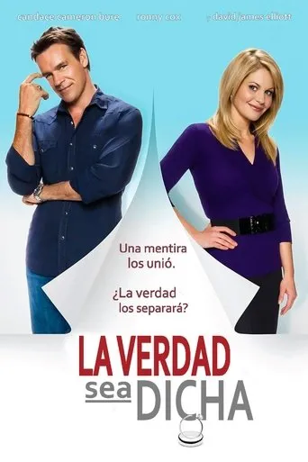 Póster de La verdad sea dicha (2011) con Jonathan Frakes como Radio Sound Engineer