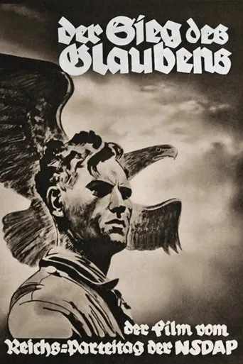 Póster de La victoria de la fe (1933) con Albert Speer como Self