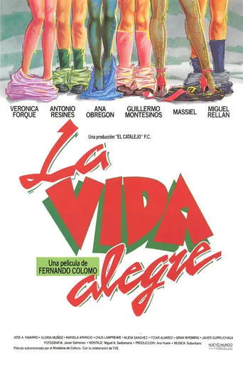 Póster de La vida alegre