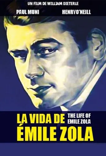 Póster de La vida de Emile Zola (1937) con Gale Sondergaard como Lucie Dreyfus