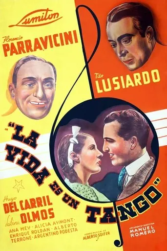 Póster de La vida es un tango