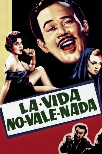 Póster de La vida no vale nada
