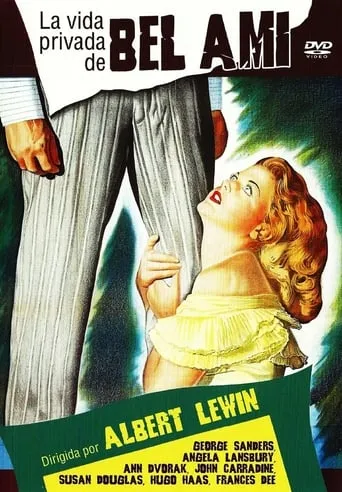Póster de La vida privada de Bel Ami (1947) con Richard Fraser como Philippe de Cantel