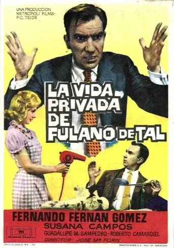 Póster de La vida privada de Fulano de Tal