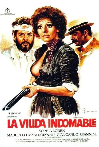 Póster de La viuda indomable (1978) con Mario Scarpetta como Tonino