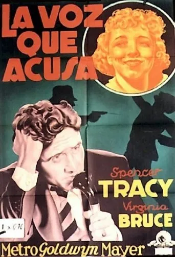 Póster de La voz que acusa (1935) con Lita Chevret como Clara - Robins' Secretary (uncredited)