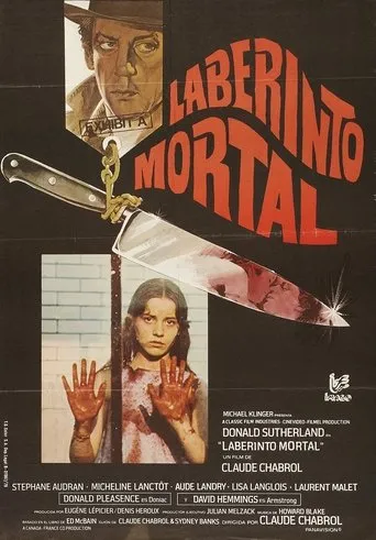 Póster de Laberinto mortal (1978) con Guy Hoffmann como Priest