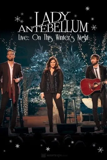 Póster de Lady Antebellum Live: On This Winter's Night