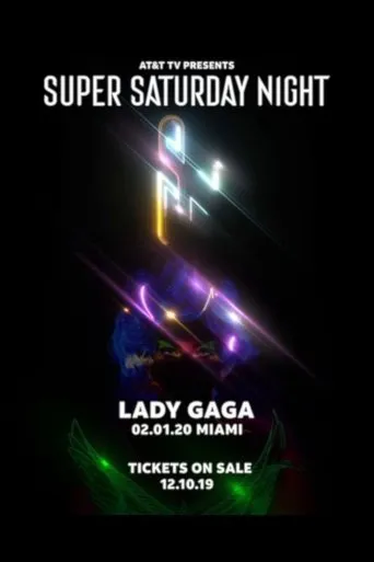 Póster de Lady Gaga: Enigma - Live in Miami on Super Saturday Night
