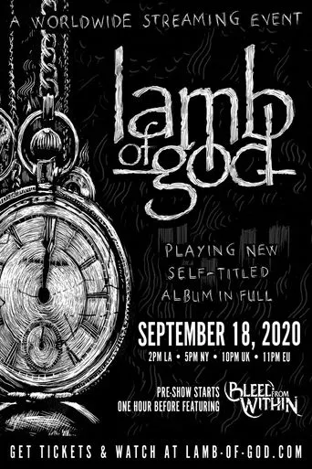 Póster de Lamb of God - Self Titled Live Stream