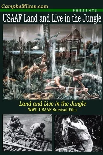 Póster de Land and Live in the Jungle