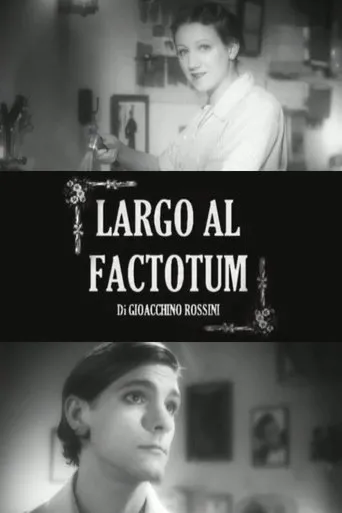 Póster de Largo al factotum