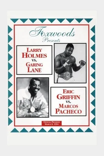 Póster de Larry Holmes vs. Garing Lane