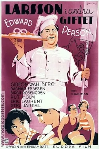 Póster de Larsson i andra giftet