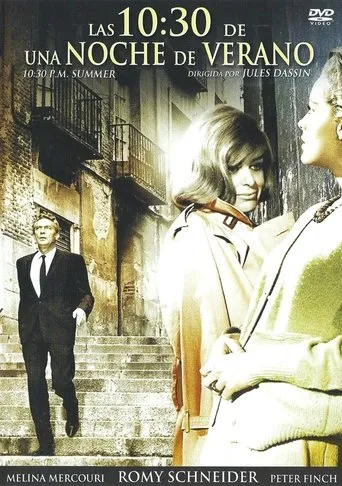 Póster de Las 10:30 de una noche de verano (1966) con Melina Mercouri como Maria