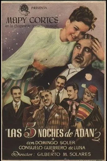 Póster de Las 5 noches de Adán
