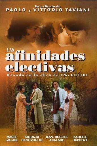 Póster de Las afinidades electivas (1996) con Marie Gillain como Ottilia