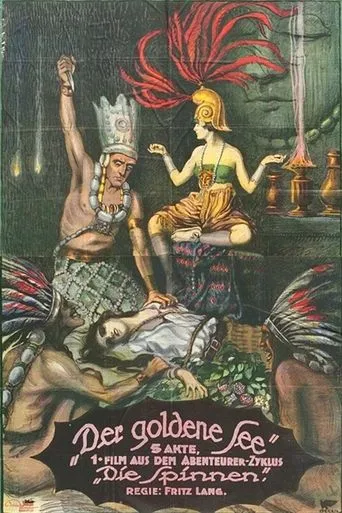 Póster de Las arañas, parte 1 (Las arañas 1: El lago de oro)