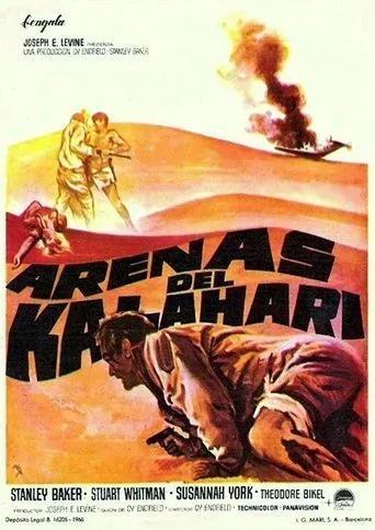 Póster de Las arenas del Kalahari