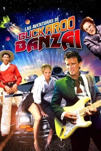 Póster de Las aventuras de Buckaroo Banzai (1984) con William Traylor como General Catburd