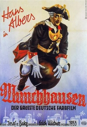 Póster de Las aventuras del barón Münchhausen