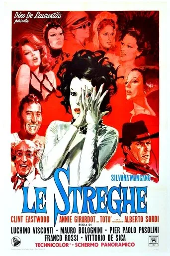 Póster de Las brujas (1967) con Clara Calamai como Ex-Actress (segment "La strega bruciata viva")