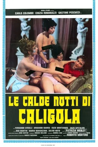 Póster de Las calientes noches de Caligula (1977) con Donatella Damiani como Girl bathing in the pool (uncredited)
