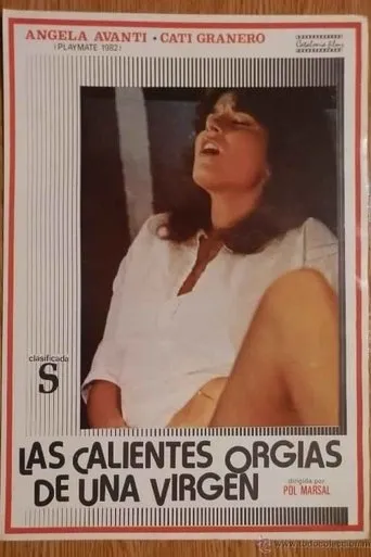 Póster de Las calientes orgías de una virgen