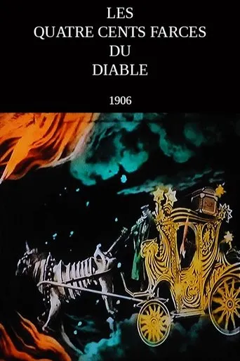 Póster de Las cuatrocientas farsas del diablo (1906) con Georges Méliès como Satan