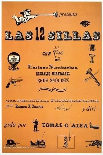 Póster de Las doce sillas