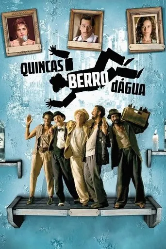 Póster de Las dos muertes de Quincas (2010) con Luis Miranda como Pé de vento