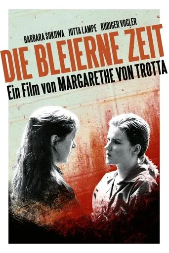 Póster de Las hermanas alemanas (1981) con Rüdiger Vogler como Wolfgang