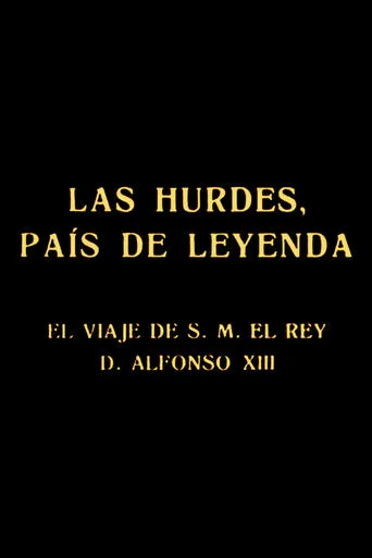 Póster de Las Hurdes, país de leyenda