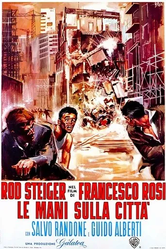 Póster de Las manos sobre la ciudad (1963) con Dany París como Dany