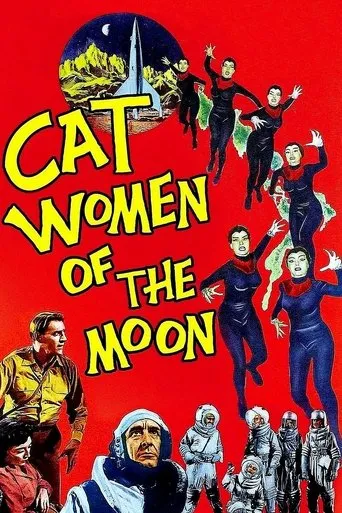 Póster de Las mujeres gato de la luna (1953) con Suzanne Alexander como Beta