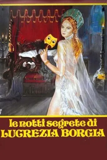 Póster de Las noches secretas de Lucrecia Borgia (1982) con Rafael Hernández como Innkeeper