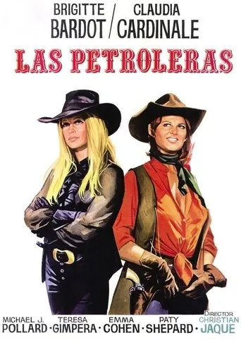 Póster de Las petroleras (1971) con Teresa Gimpera como Caroline