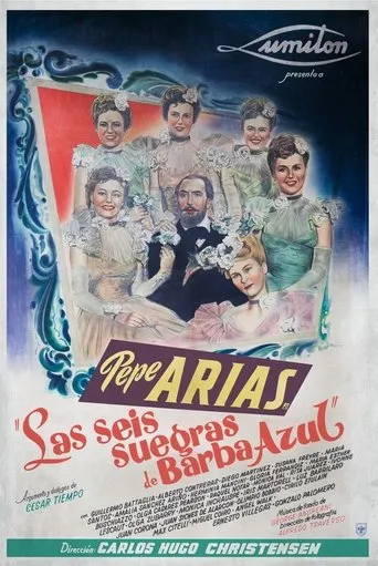 Póster de Las seis suegras de Barba Azul