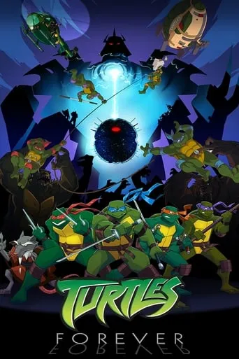 Póster de Las Tortugas Ninja: Turtles Forever (2009) con Sean Schemmel como Mirage Raphael / Additional Voices (voice)