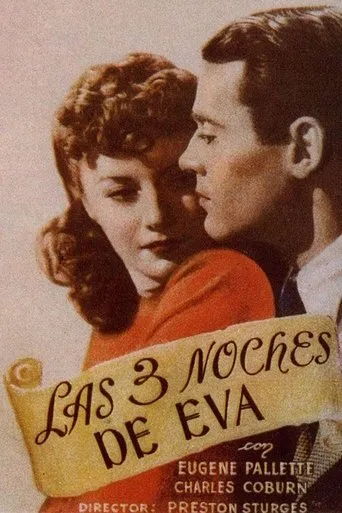 Póster de Las tres noches de Eva (1941) con Nell Craig como Ship Passenger at Railing (uncredited)