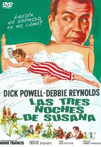 Póster de Las tres noches de Susana (1954) con Benny Rubin como Sylvester (uncredited)