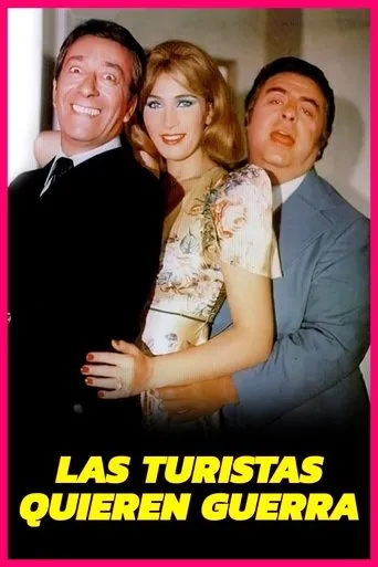 Póster de Las turistas quieren guerra