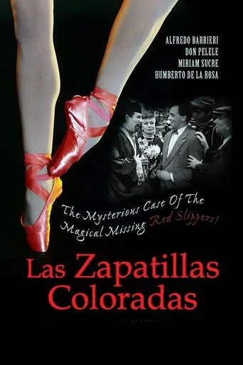 Póster de Las zapatillas coloradas
